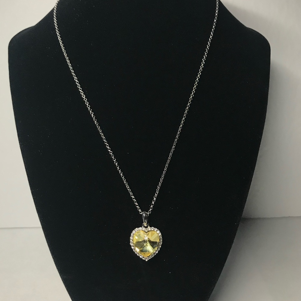 Two Tone Heart Pendant